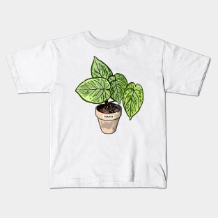 Caladium Plants Kids T-Shirt